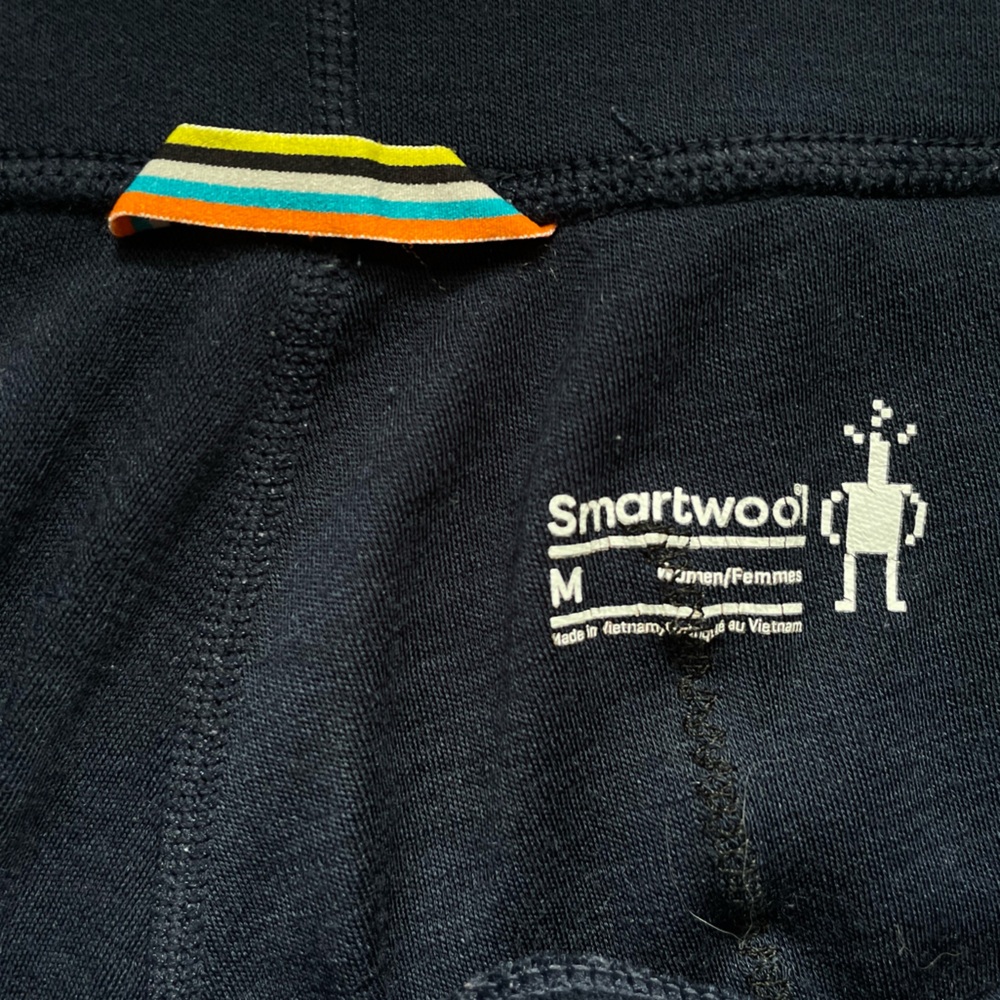 Smart Wool Navy Leggings / Base Layer Size Medium - Picture 10 of 11
